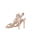 Stuart Weitzman Pink Satin Stiletto Heels Sandals Stuart Weitzman