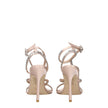 Stuart Weitzman Pink Satin Stiletto Heels Sandals Stuart Weitzman