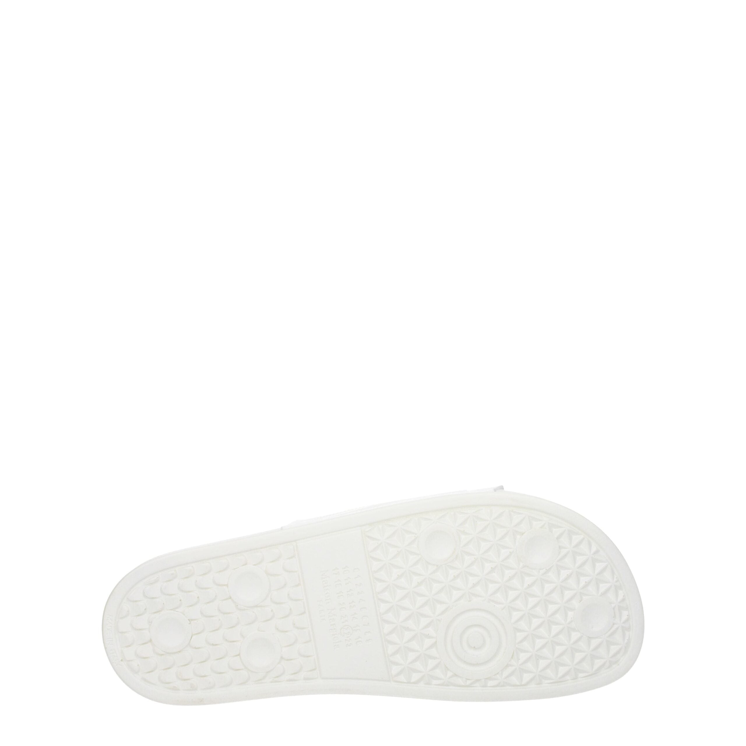 Maison Margiela White Cotton Slippers Sandals Maison Margiela