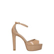 Stuart Weitzman Beige Leather Platforms Stuart Weitzman