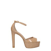 Stuart Weitzman Beige Leather Platforms Stuart Weitzman