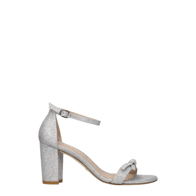 Stuart Weitzman Gray Fabric Platforms Stuart Weitzman