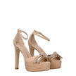 Stuart Weitzman Beige Leather Platforms Stuart Weitzman