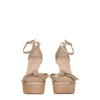 Stuart Weitzman Beige Leather Platforms Stuart Weitzman