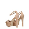 Stuart Weitzman Beige Leather Platforms Stuart Weitzman