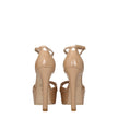 Stuart Weitzman Beige Leather Platforms Stuart Weitzman