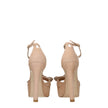 Stuart Weitzman Beige Leather Platforms Stuart Weitzman