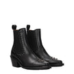 Chloé Black Leather Ankle Boots Chloé