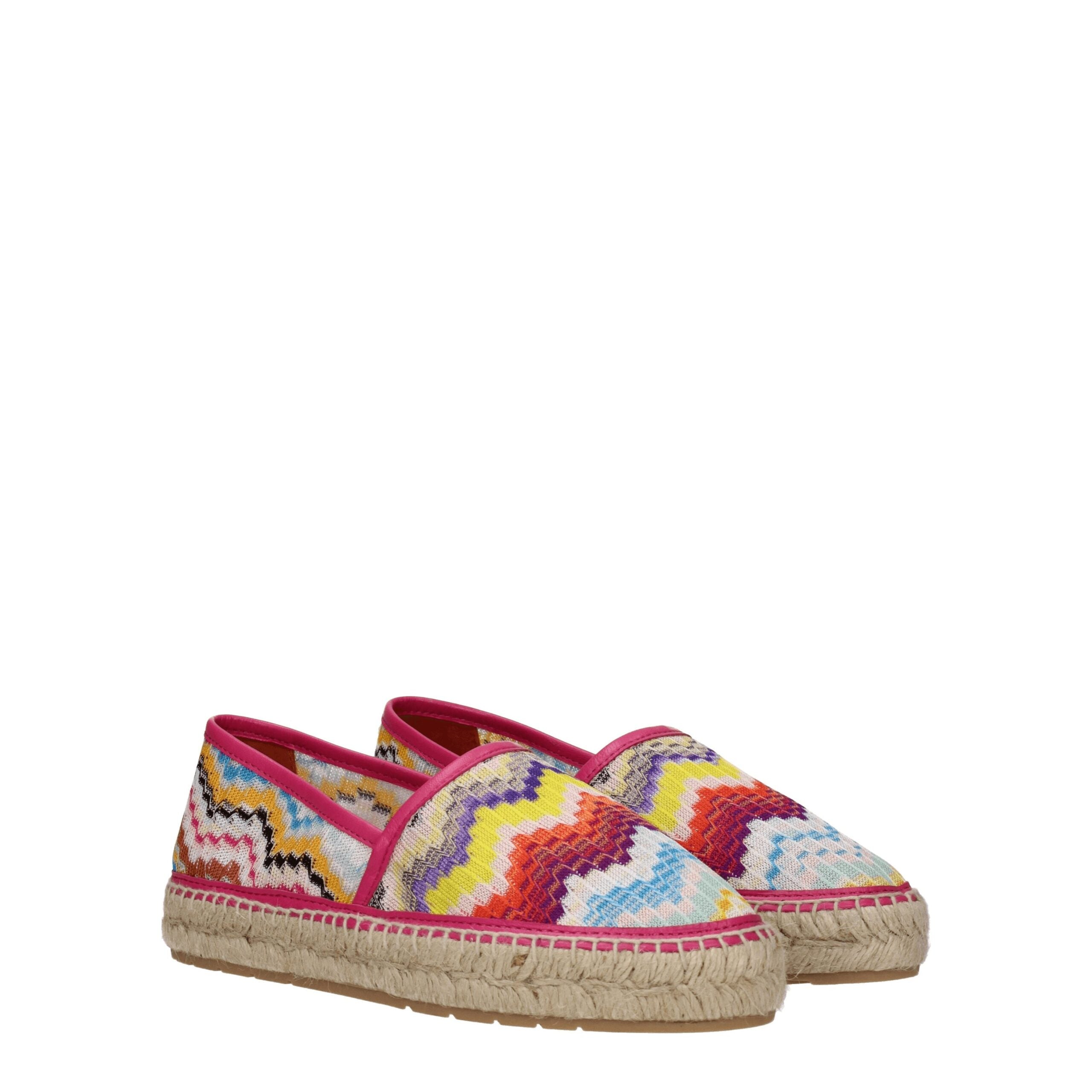 Missoni Multicolor Fabric Espadrilles Missoni