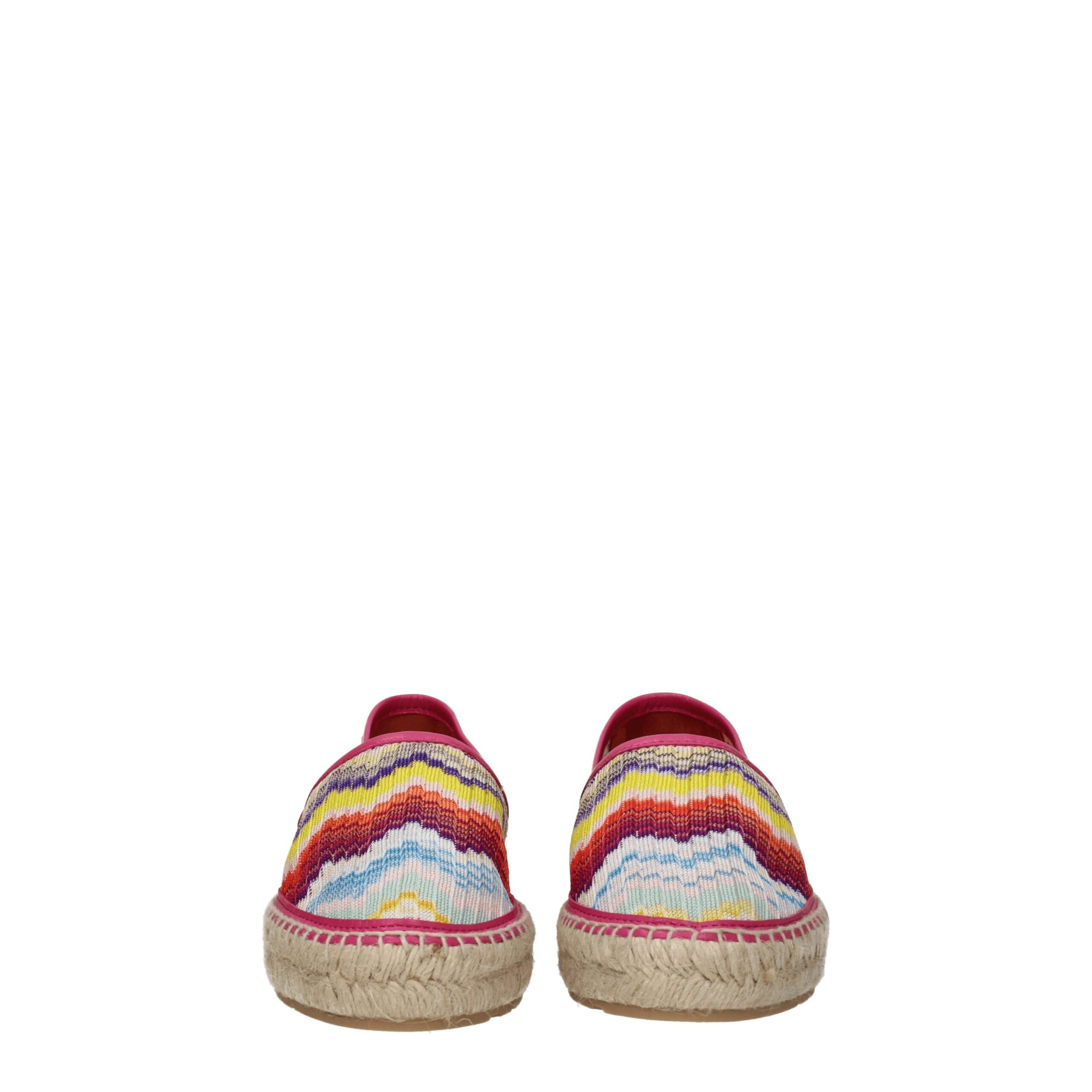 Missoni Multicolor Fabric Espadrilles Missoni