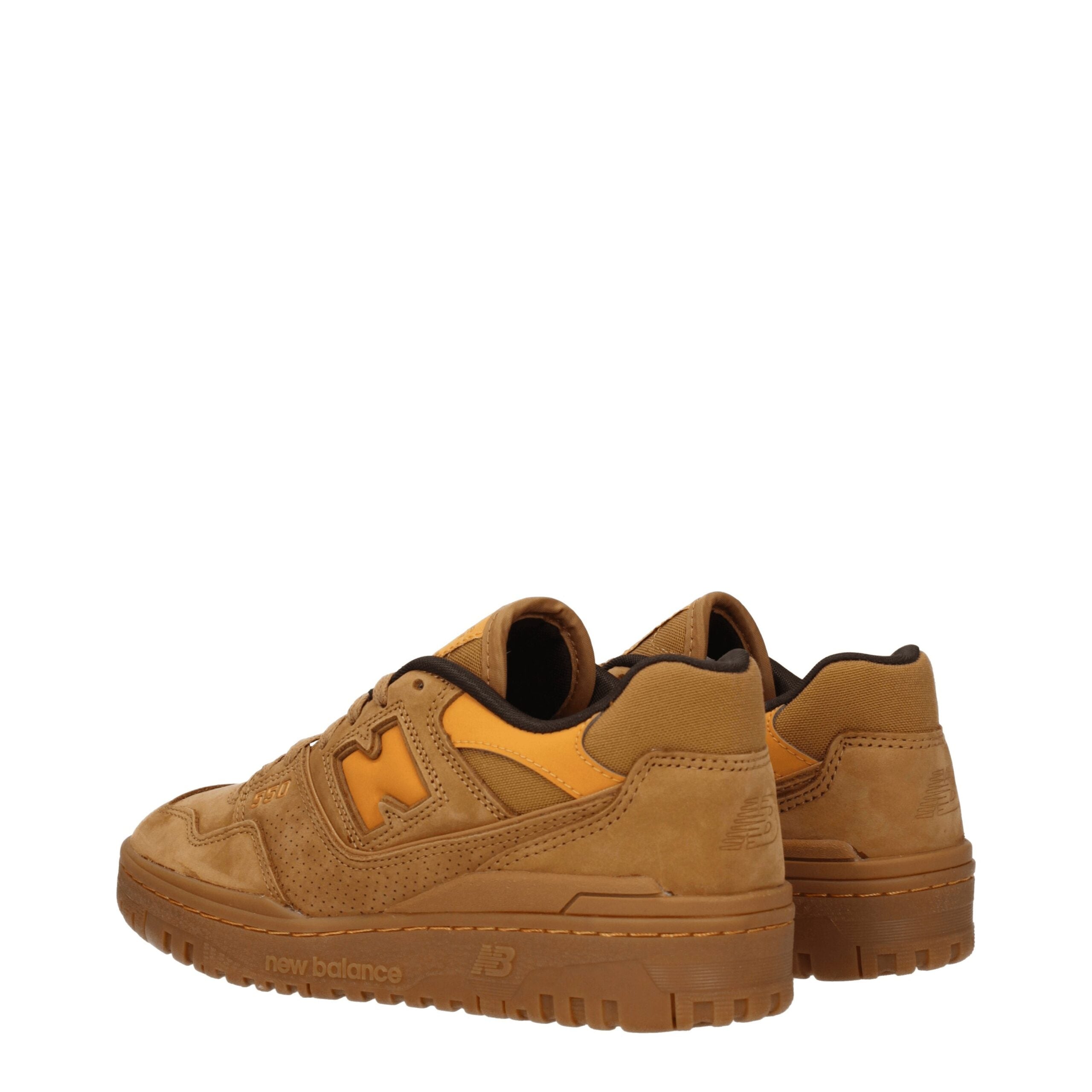 New Balance Brown Leather Sneakers New Balance