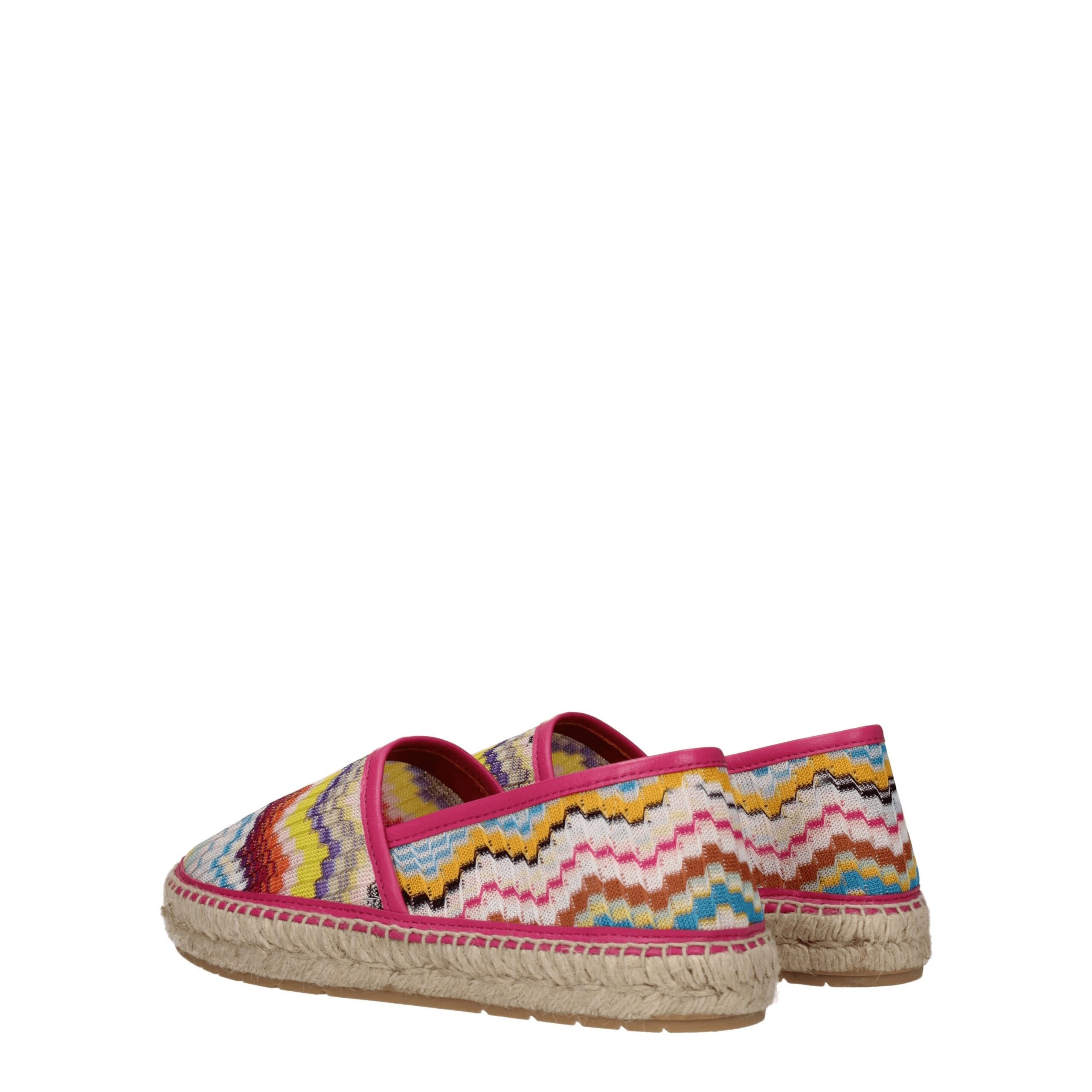Missoni Multicolor Fabric Espadrilles Missoni