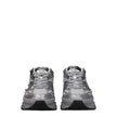 Valentino Garavani Gray Fabric Athletic Sneakers Valentino Garavani