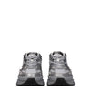 Valentino Garavani Gray Fabric Athletic Sneakers Valentino Garavani