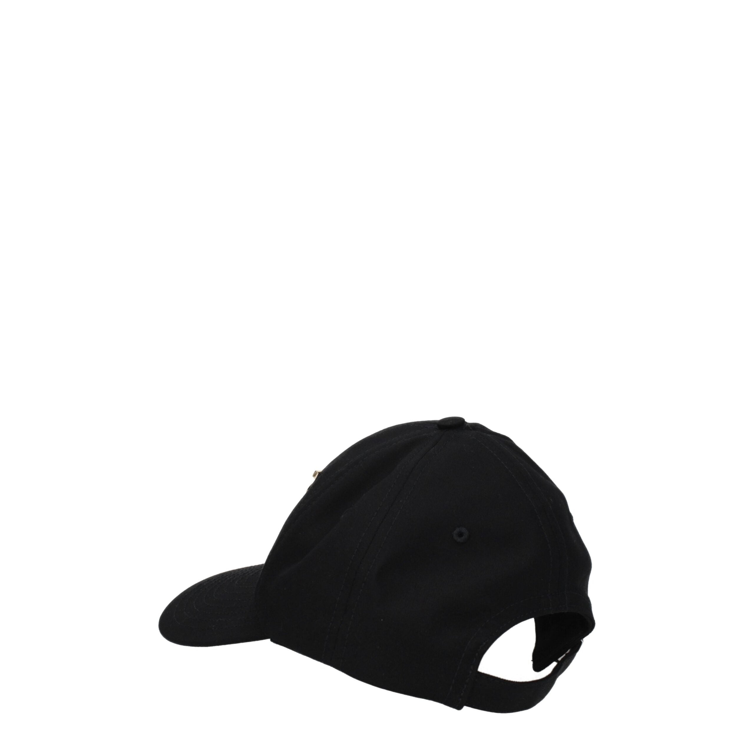 Burberry Black Cotton Caps (Baseball Hat) Burberry
