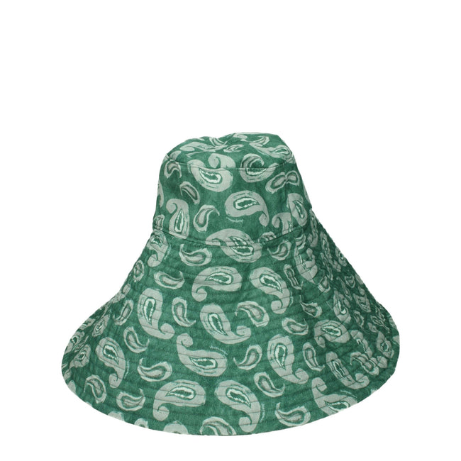 Jacquemus Green Cotton Sunhats Jacquemus