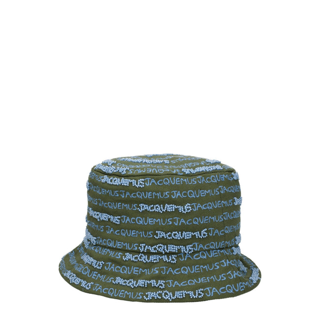 Jacquemus Green Cotton Bucket Hats Jacquemus