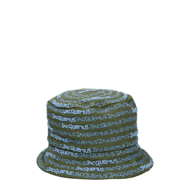 Jacquemus Green Cotton Bucket Hats Jacquemus