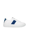 Versace White Leather Low Tops Versace