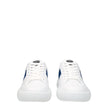 Versace White Leather Low Tops Versace