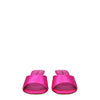 Off-White Pink Satin Stiletto Heels Sandals Off-White