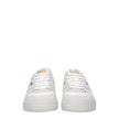 Lanvin White Fabric Low Tops Lanvin