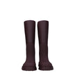 Burberry Red Cotton Rain Boots Burberry