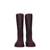 Burberry Red Cotton Rain Boots Burberry
