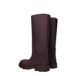 Burberry Red Cotton Rain Boots Burberry