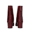 Aquazzura Red Leather Ankle Boots Aquazzura