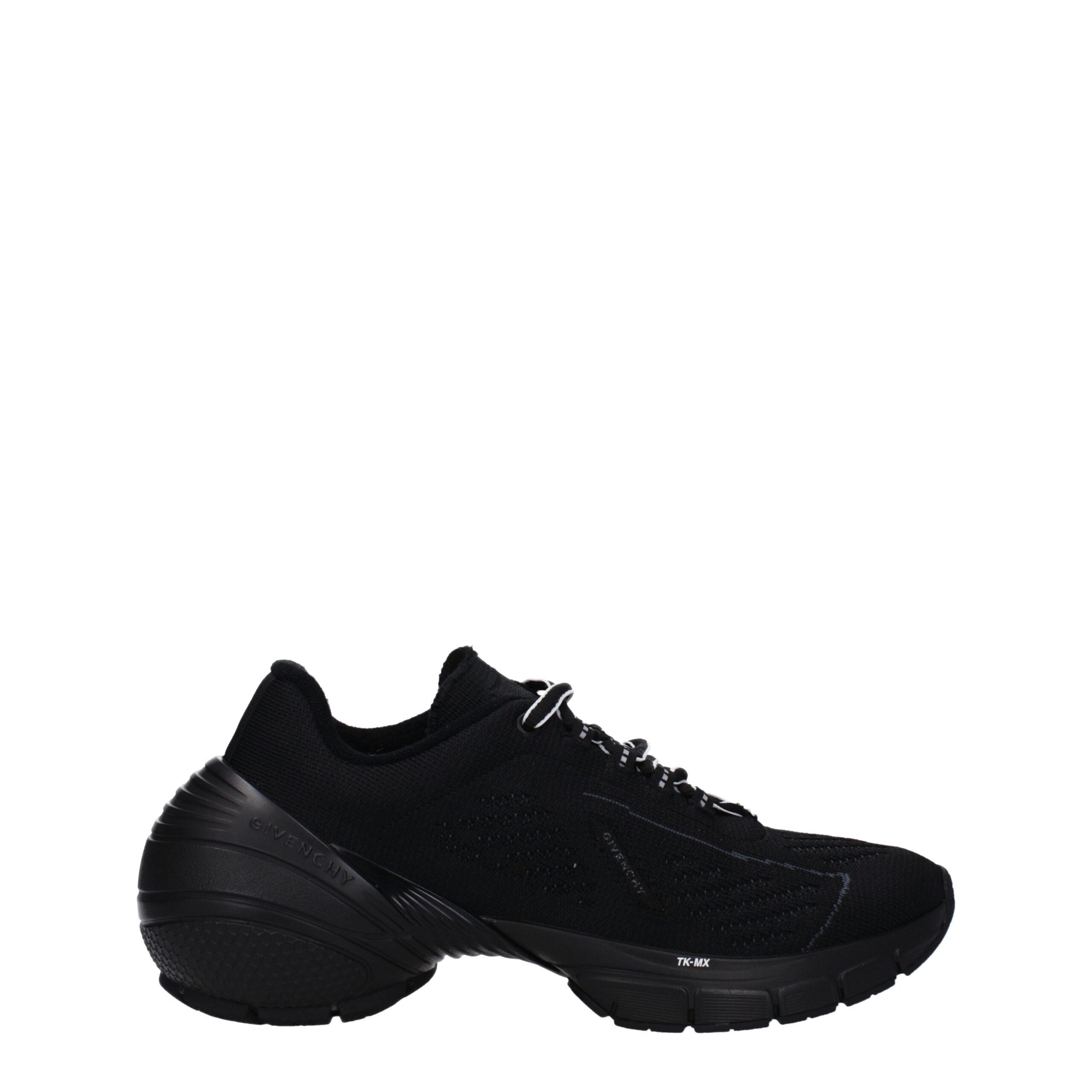 Givenchy Black Fabric Athletic Sneakers Givenchy