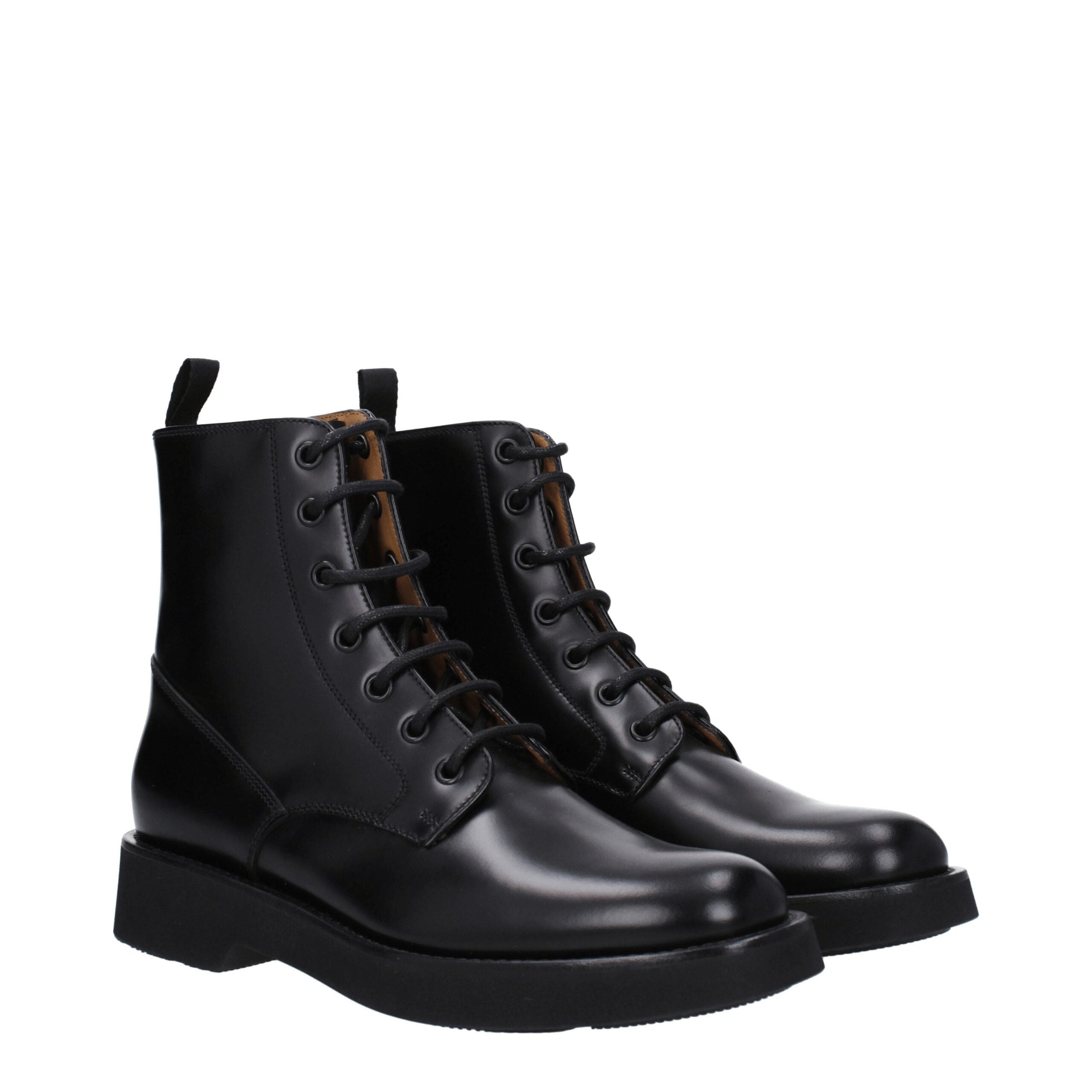 Church's Black Leather Ankle Boots Church's