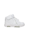 Off-White White Leather High Tops Off-White