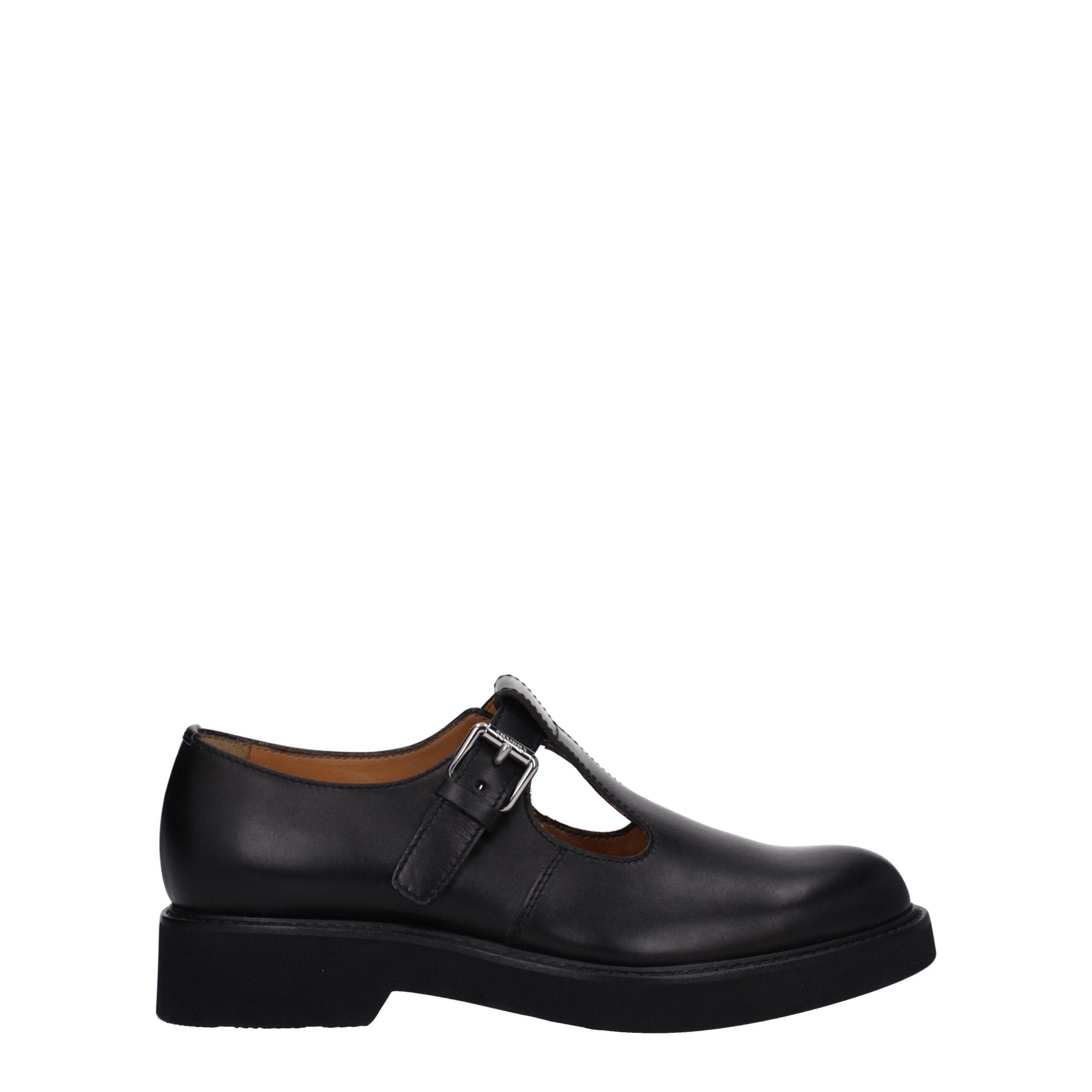 Church's Black Leather Oxfords And Derbies Church's