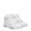 Off-White White Leather High Tops Off-White