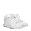 Off-White White Leather High Tops Off-White