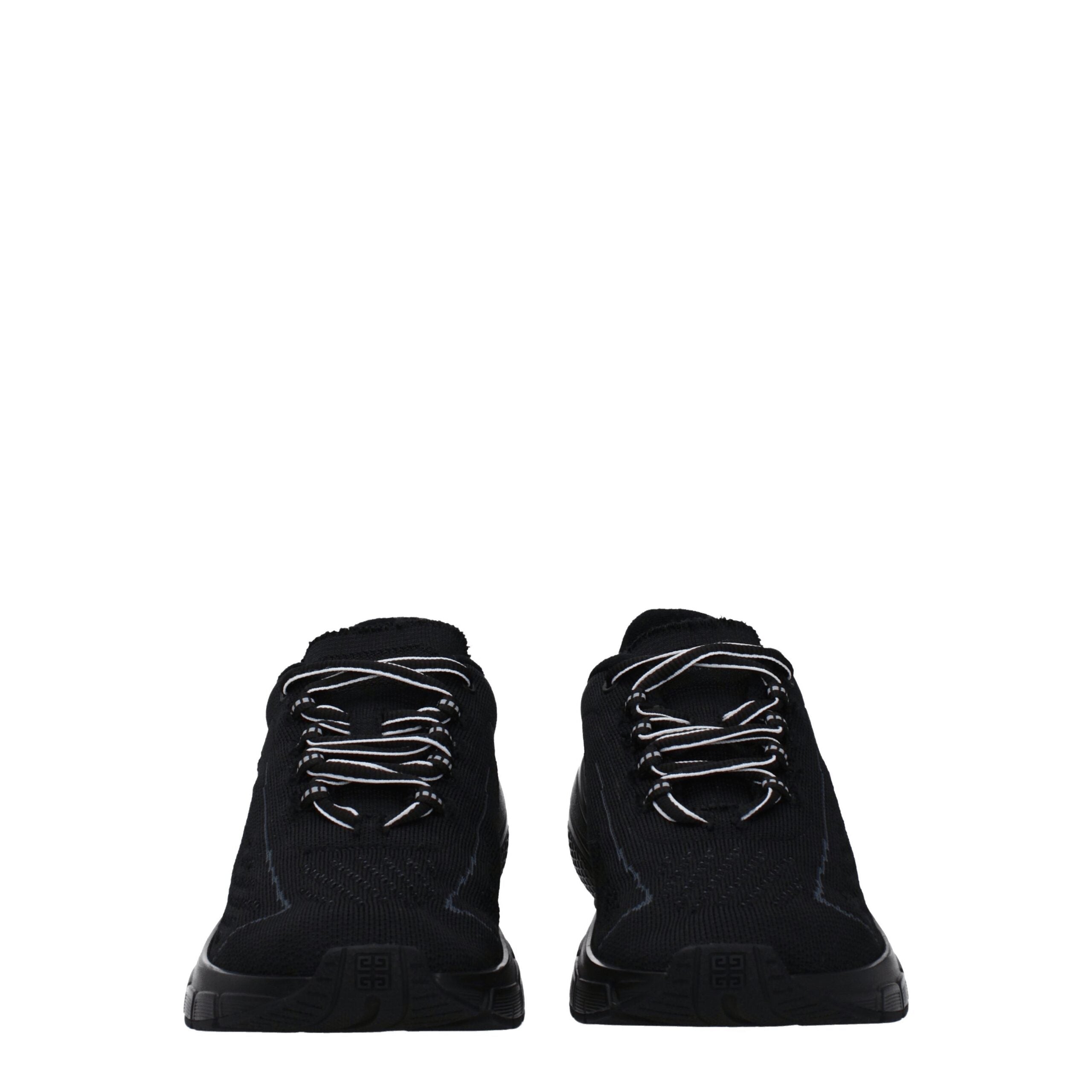Givenchy Black Fabric Athletic Sneakers Givenchy