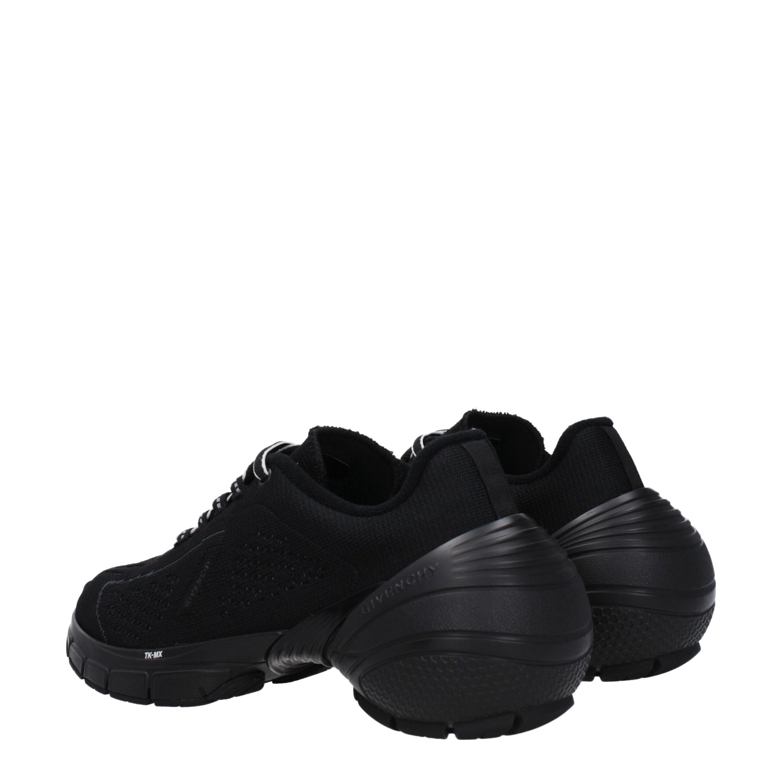 Givenchy Black Fabric Athletic Sneakers Givenchy