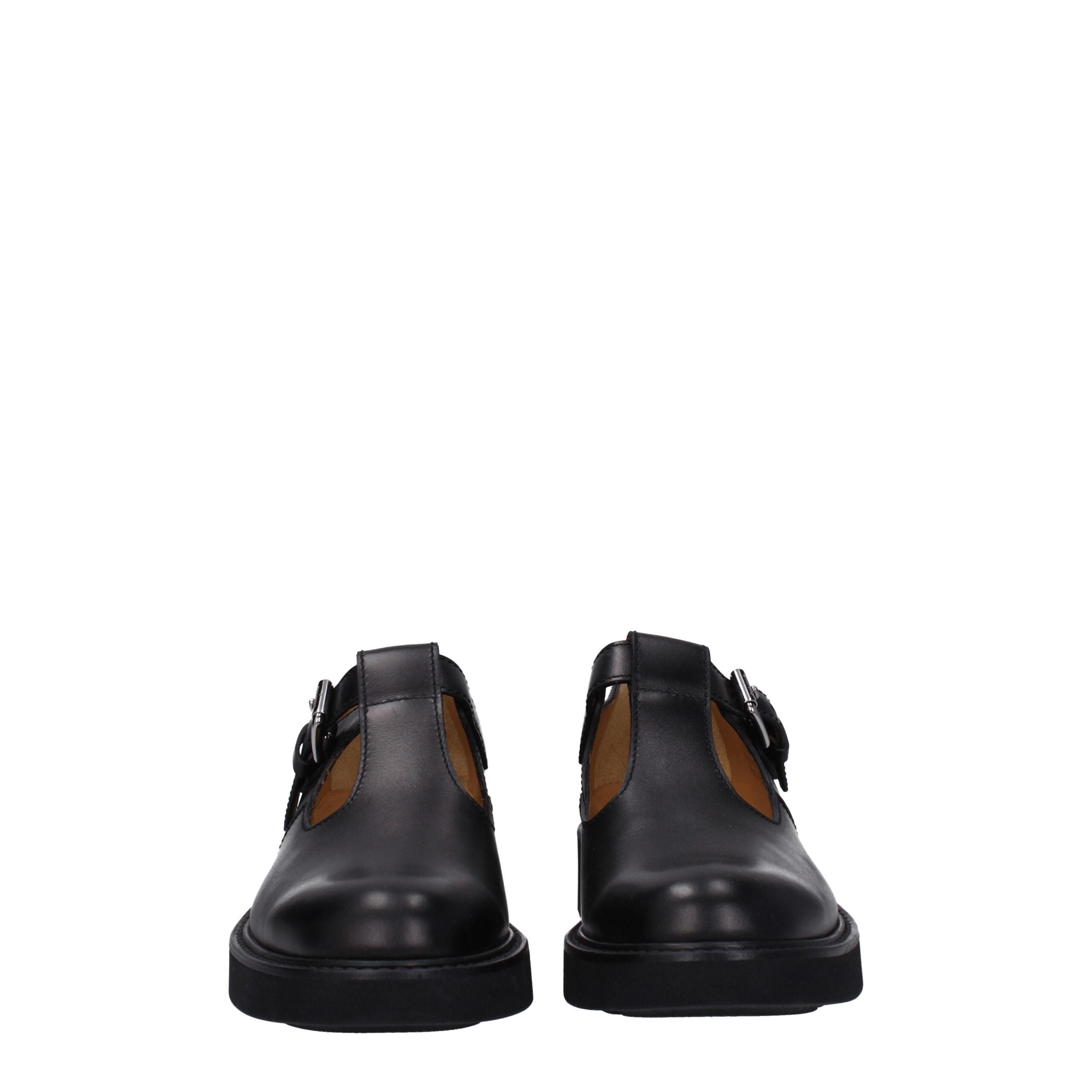 Church's Black Leather Oxfords And Derbies Church's
