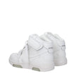 Off-White White Leather High Tops Off-White