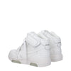 Off-White White Leather High Tops Off-White