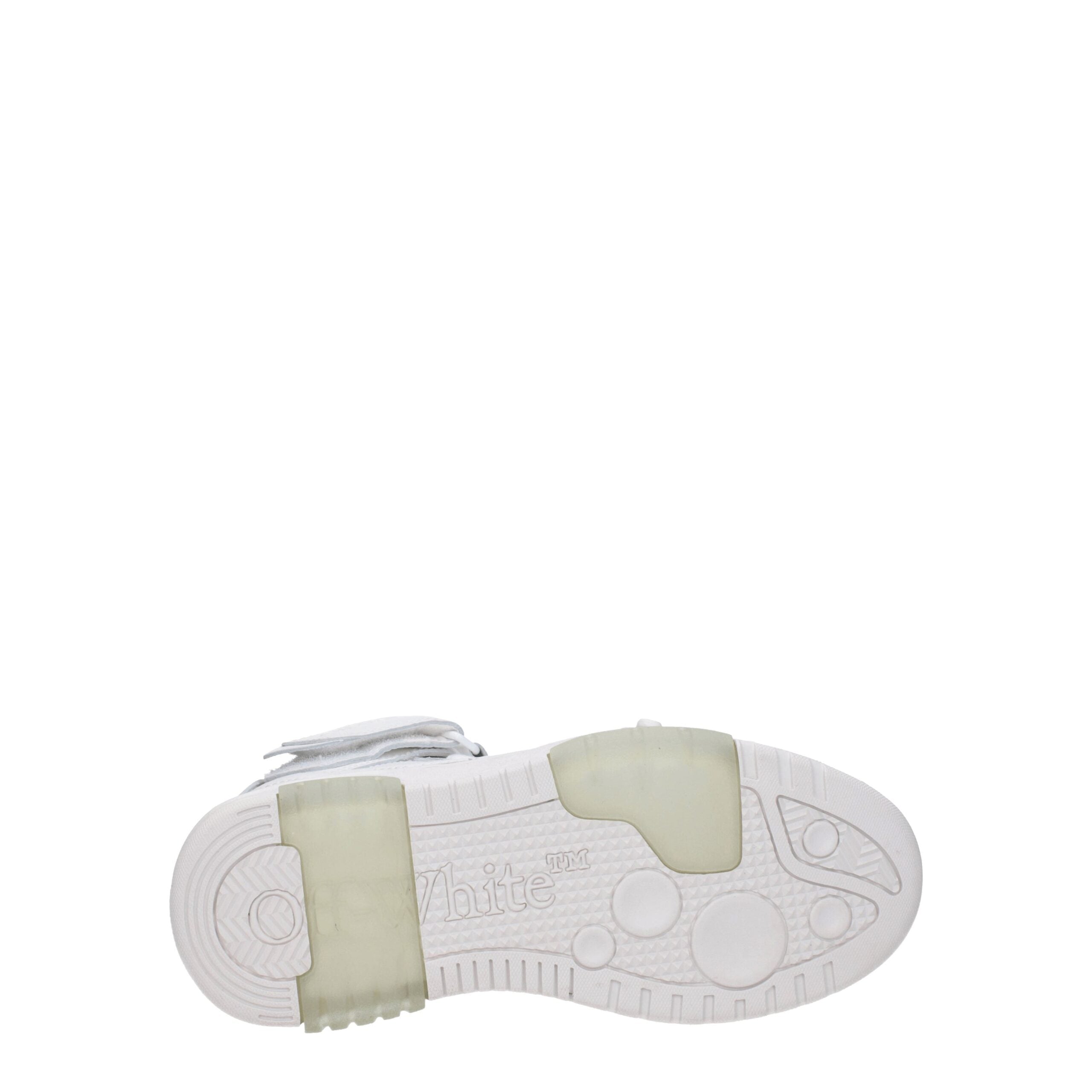 Off-White White Leather High Tops Off-White