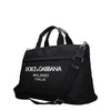 Dolce & Gabbana Black Fabric Luggage And Travel Dolce & Gabbana