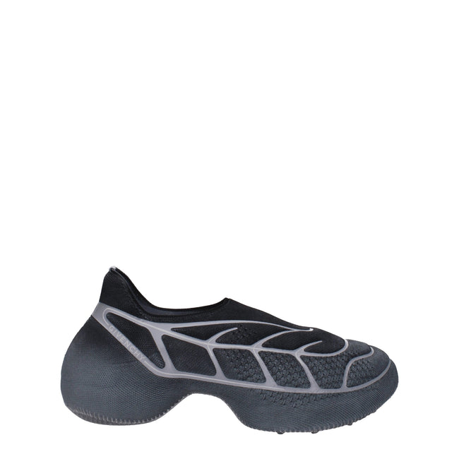 Givenchy Gray Fabric Athletic Sneakers Givenchy