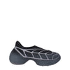 Givenchy Gray Fabric Athletic Sneakers Givenchy