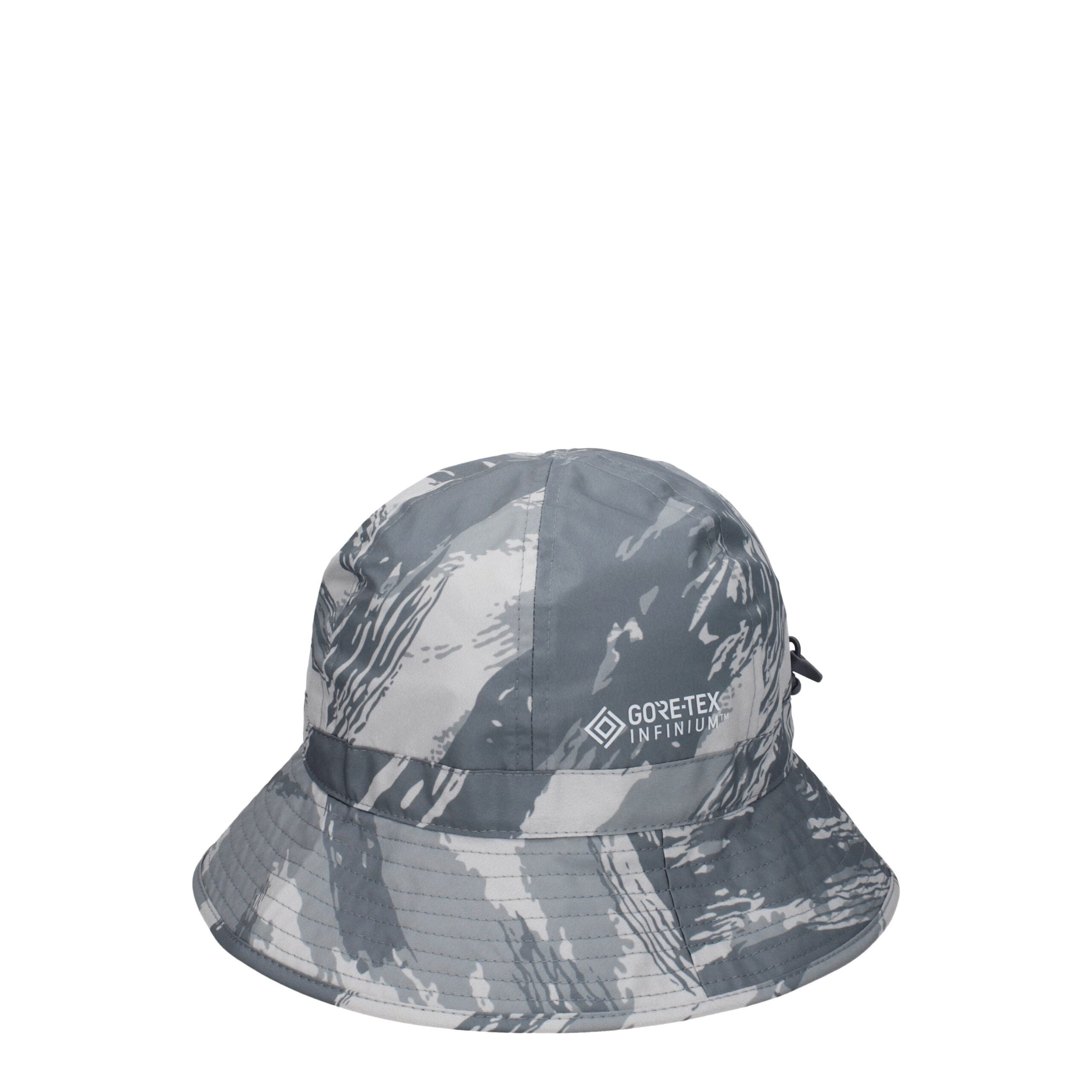 Moncler Gray Polyester Bucket Hats Moncler