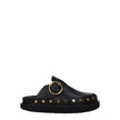 Isabel Marant Black Leather Slippers Sandals Isabel Marant