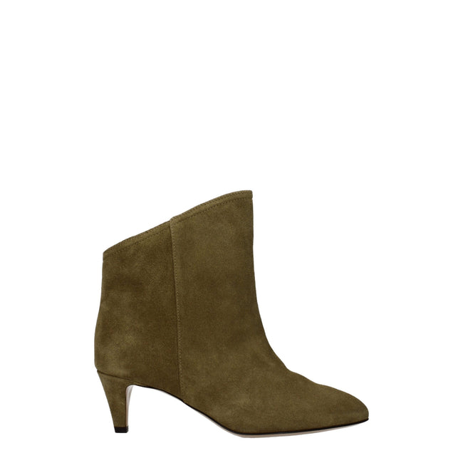 Isabel Marant Gray Leather Ankle Boots Isabel Marant