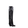 Isabel Marant Black Leather Over The Knee Isabel Marant