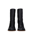Jacquemus Black Leather Ankle Boots Jacquemus